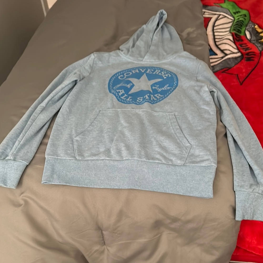 Converse All Star Blue Hoodie
